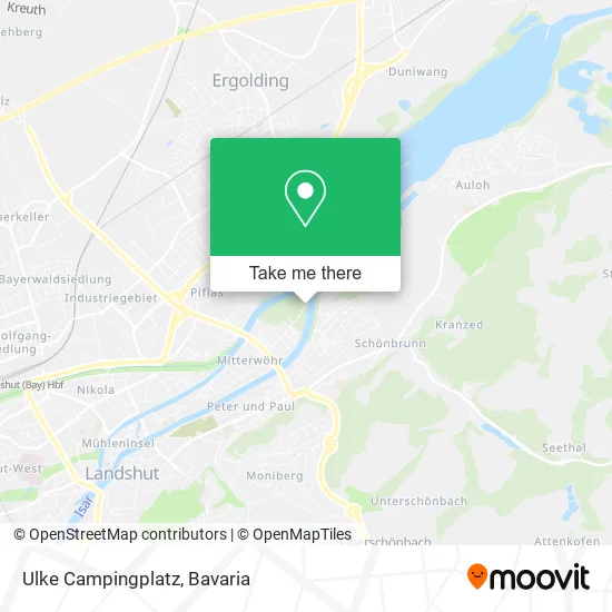 Карта Ulke Campingplatz