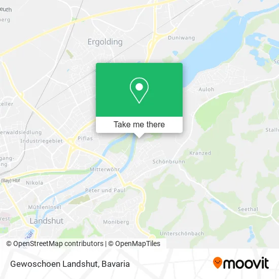 Карта Gewoschoen Landshut