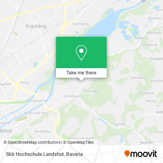 Skb Hochschule Landshut map