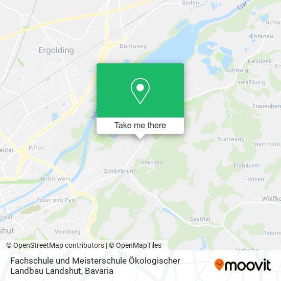 Fachschule und Meisterschule Ökologischer Landbau Landshut map