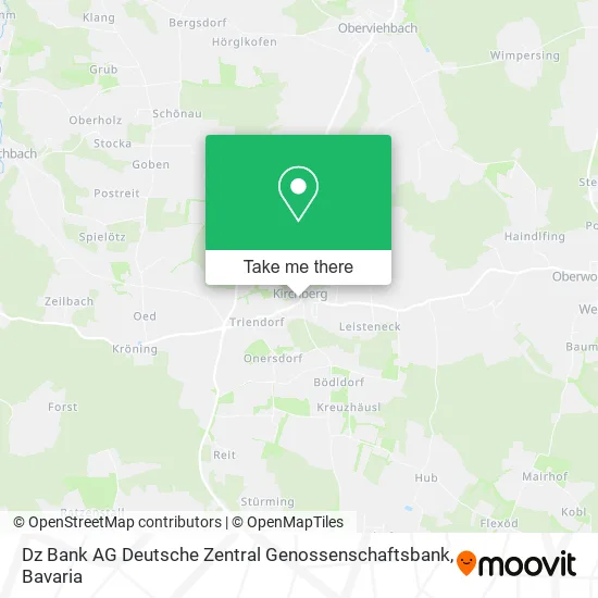 Dz Bank AG Deutsche Zentral Genossenschaftsbank map