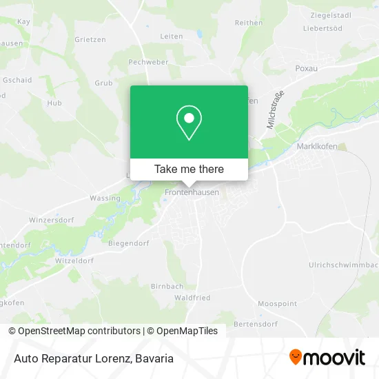 Карта Auto Reparatur Lorenz