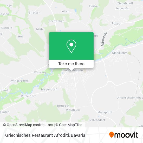 Griechisches Restaurant Afroditi map