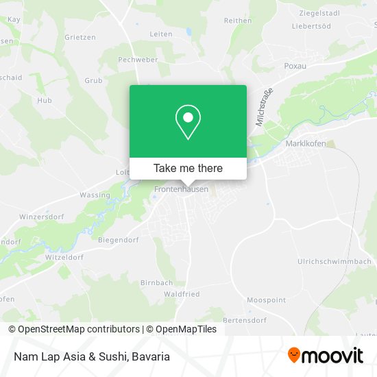 Nam Lap Asia & Sushi map