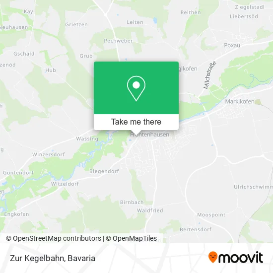 Карта Zur Kegelbahn