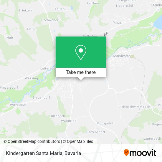 Kindergarten Santa Maria map