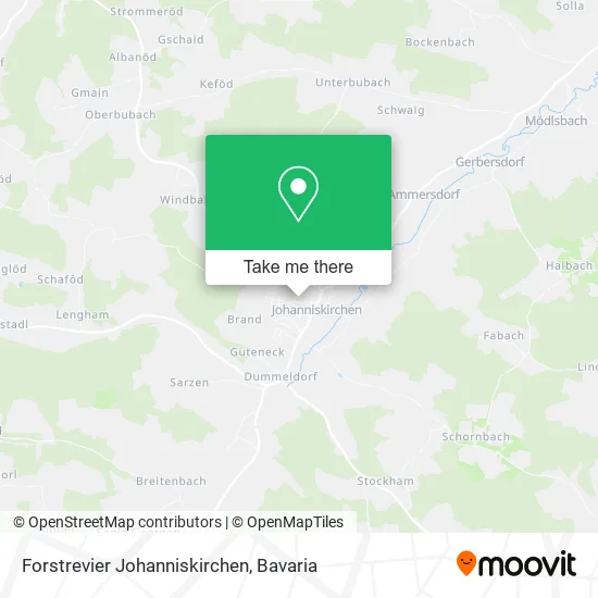 Карта Forstrevier Johanniskirchen