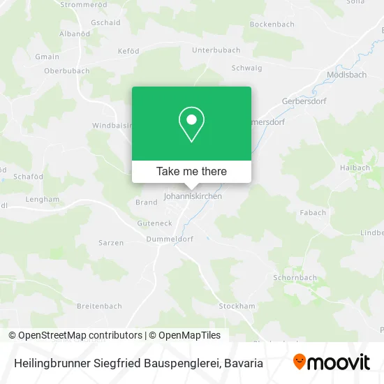Карта Heilingbrunner Siegfried Bauspenglerei