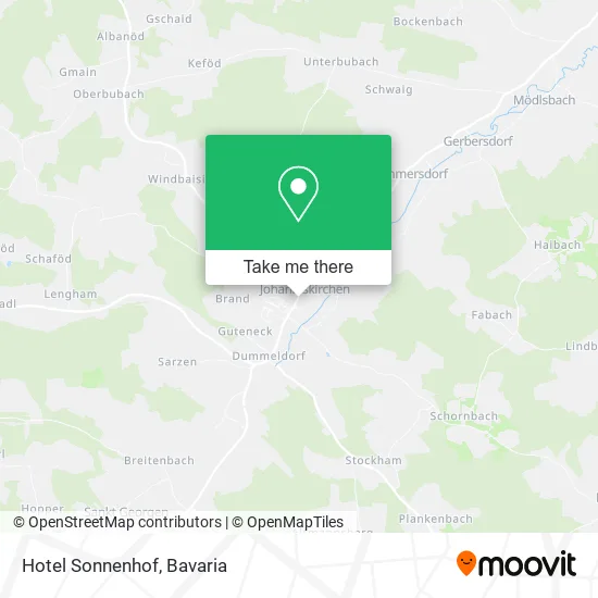 Карта Hotel Sonnenhof