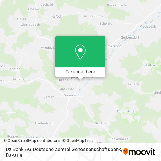 Карта Dz Bank AG Deutsche Zentral Genossenschaftsbank