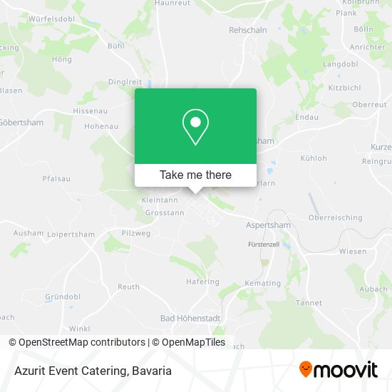 Карта Azurit Event Catering