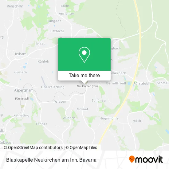 Карта Blaskapelle Neukirchen am Inn