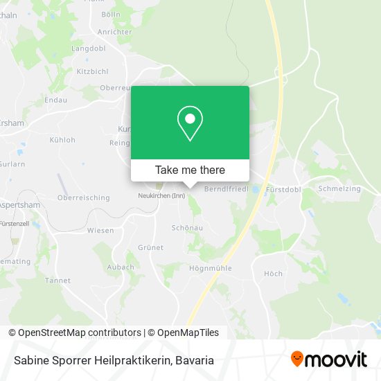 Sabine Sporrer Heilpraktikerin map