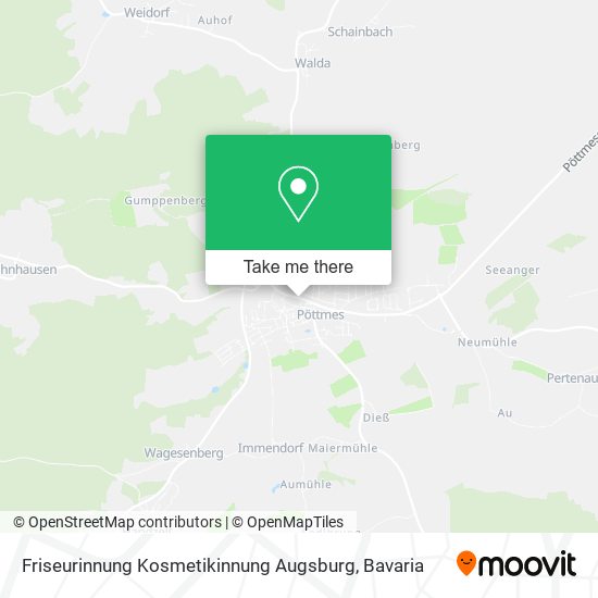 Friseurinnung Kosmetikinnung Augsburg map