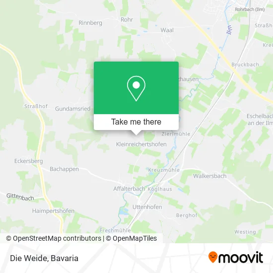 Карта Die Weide