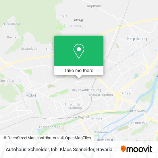 Autohaus Schneider, Inh. Klaus Schneider map