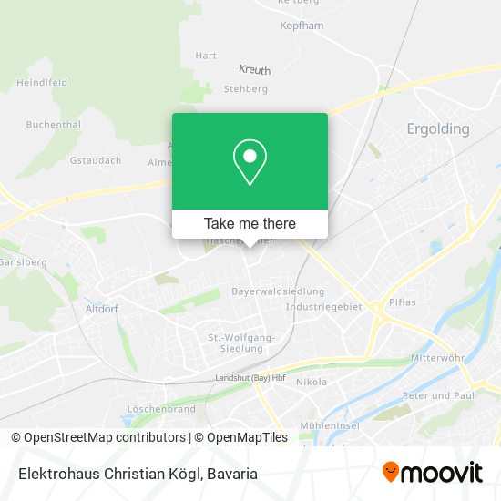 Elektrohaus Christian Kögl map