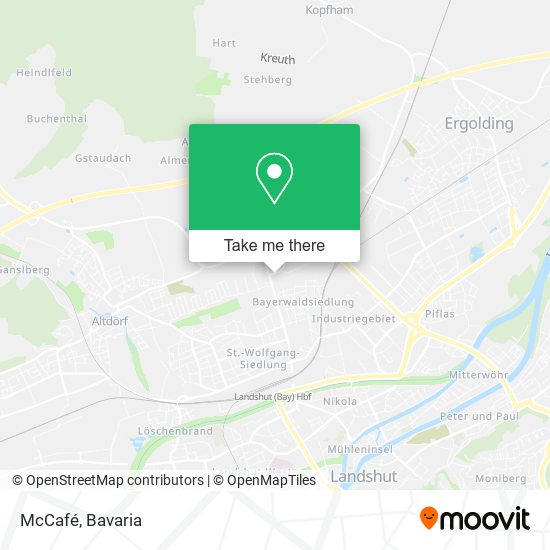 McCafé map