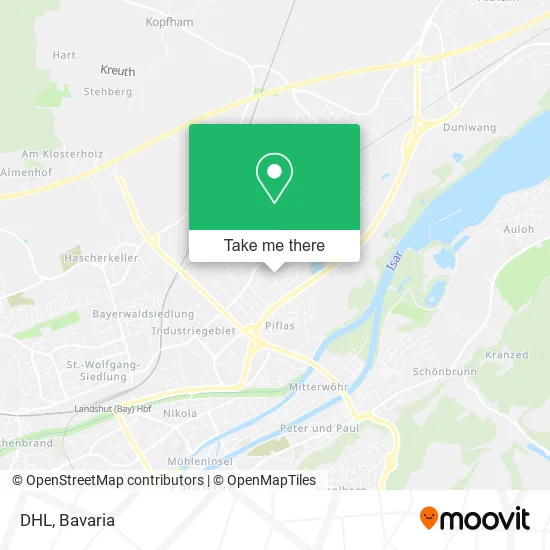 Карта DHL
