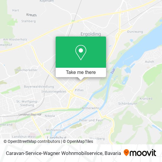 Caravan-Service-Wagner Wohnmobilservice map