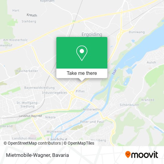 Mietmobile-Wagner map