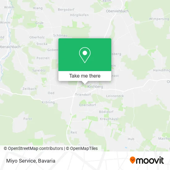 Карта Miyo Service