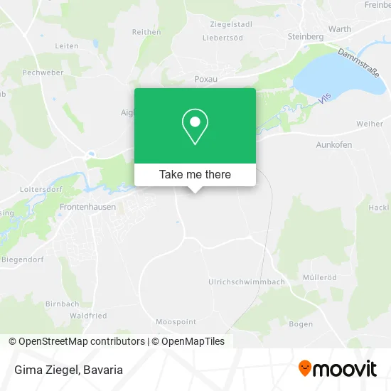 Карта Gima Ziegel