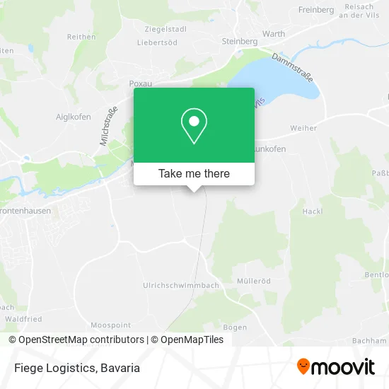 Карта Fiege Logistics