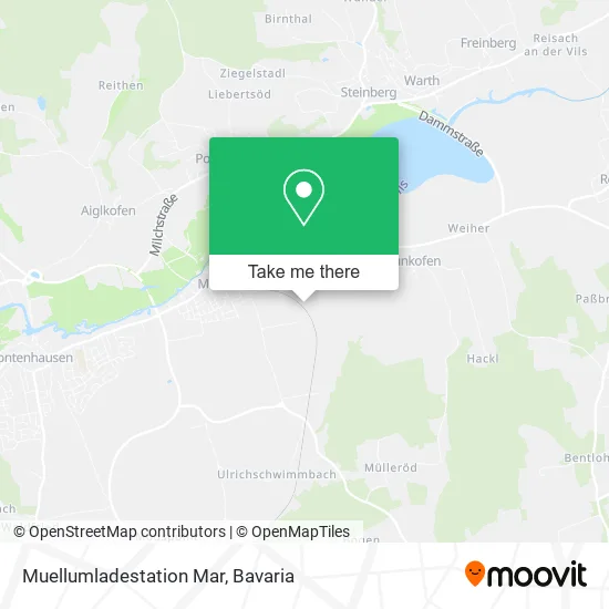 Muellumladestation Mar map
