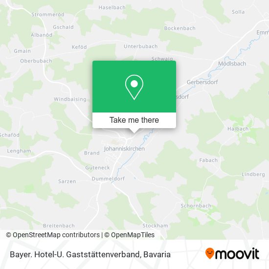 Bayer. Hotel-U. Gaststättenverband map