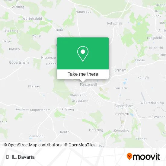 Карта DHL