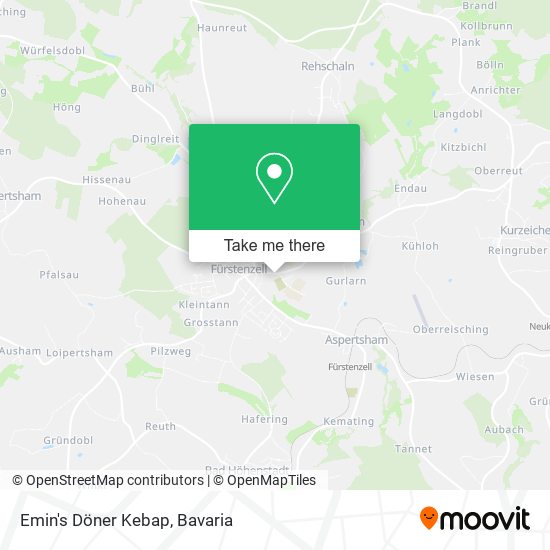 Emin's Döner Kebap map