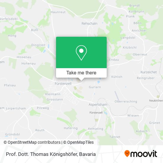 Prof. Dott. Thomas Königshöfer map