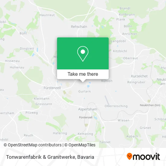 Карта Tonwarenfabrik & Granitwerke