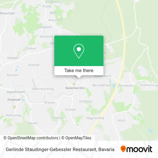 Gerlinde Staudinger-Gebessler Restaurant map