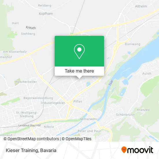 Карта Kieser Training