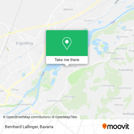 Bernhard Lallinger map