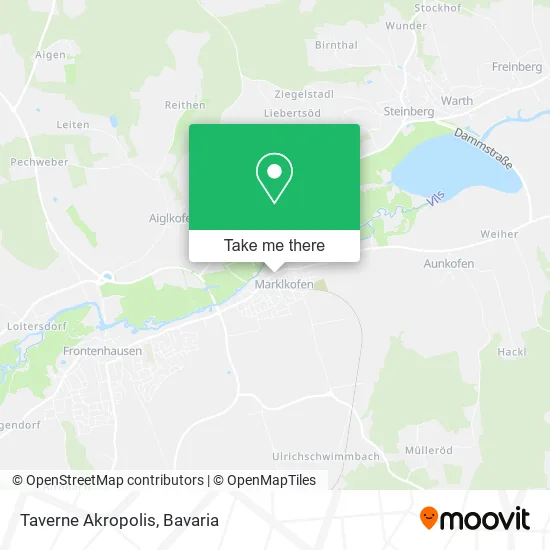 Карта Taverne Akropolis