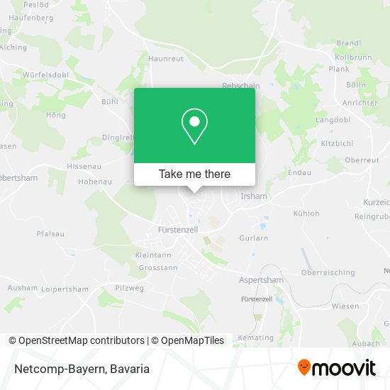 Карта Netcomp-Bayern