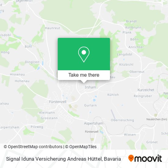 Signal Iduna Versicherung Andreas Hüttel map