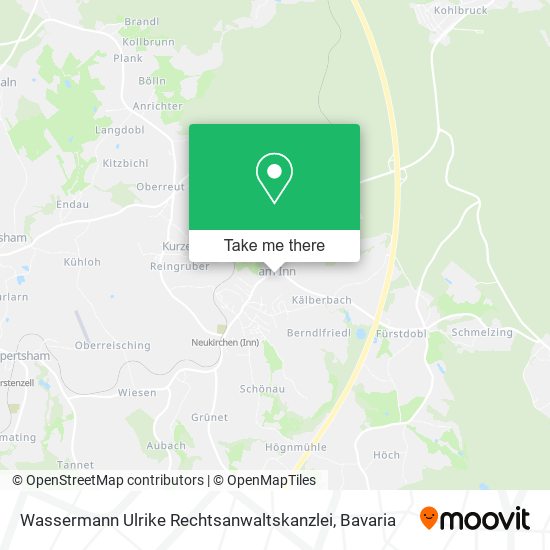 Wassermann Ulrike Rechtsanwaltskanzlei map
