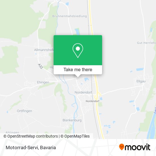 Motorrad-Servi map