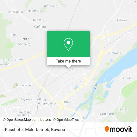 Rasshofer Malerbetrieb map