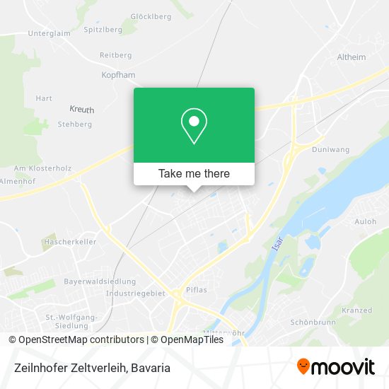 Zeilnhofer Zeltverleih map