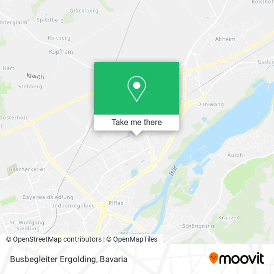 Карта Busbegleiter Ergolding