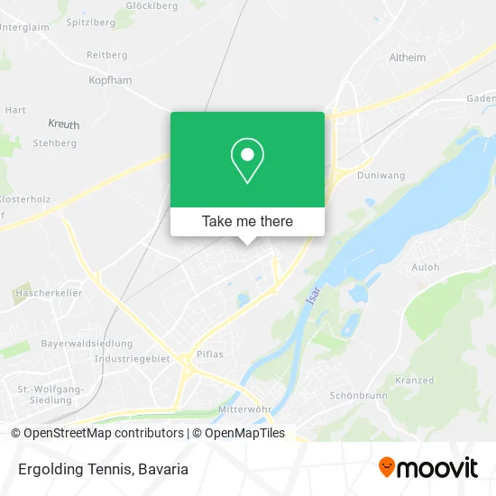 Карта Ergolding Tennis