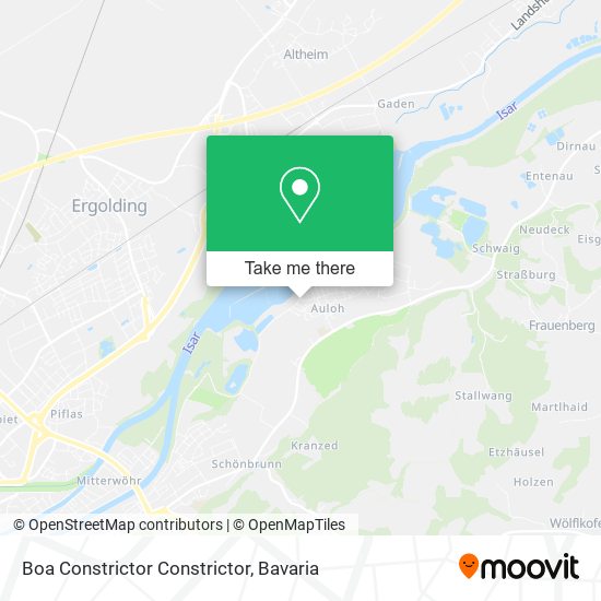 Boa Constrictor Constrictor map