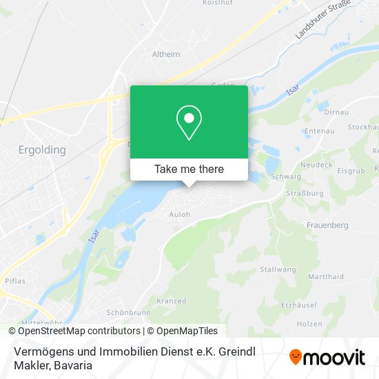 Vermögens und Immobilien Dienst e.K. Greindl Makler map