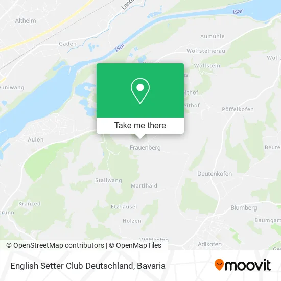 Карта English Setter Club Deutschland