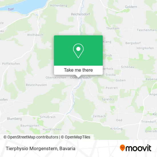 Карта Tierphysio Morgenstern